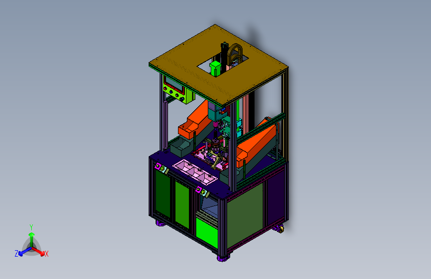 智能产线上盖拧紧装置