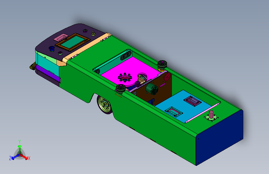 重型汽车零件转运式潜伏牵引AGV
