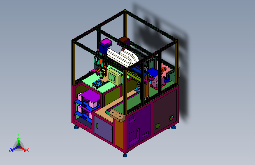 自动点胶螺丝锁付设备