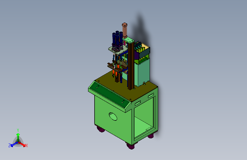 自动多孔旋转式锁螺丝机