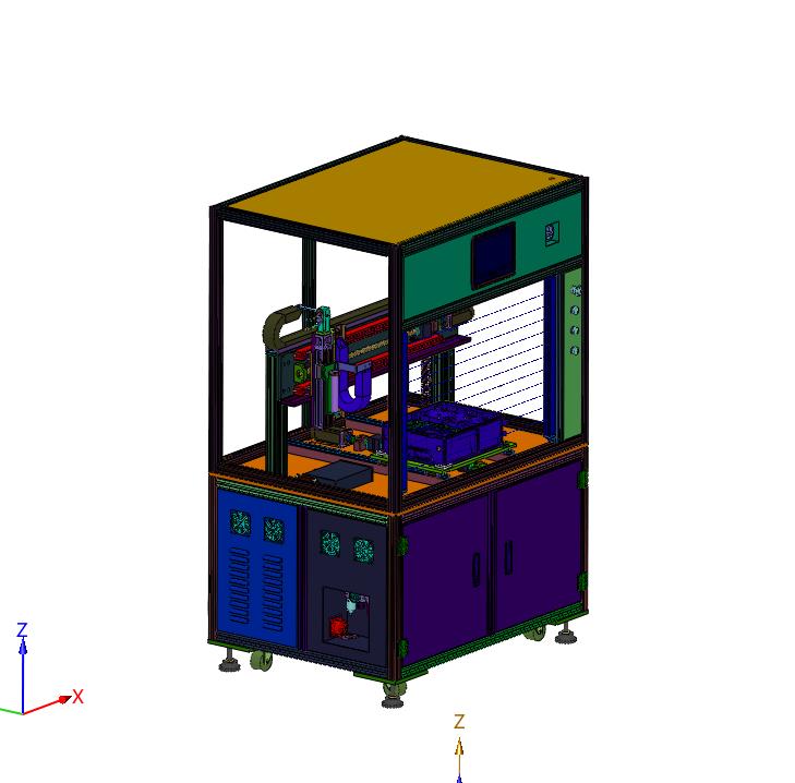 自动化治具承载密封胶施胶工作站
