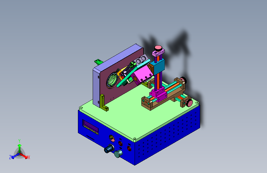 自动涂圆点胶机器人