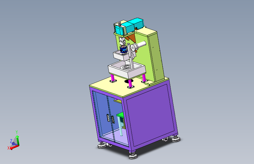 连续油管摩擦磨损试验台架