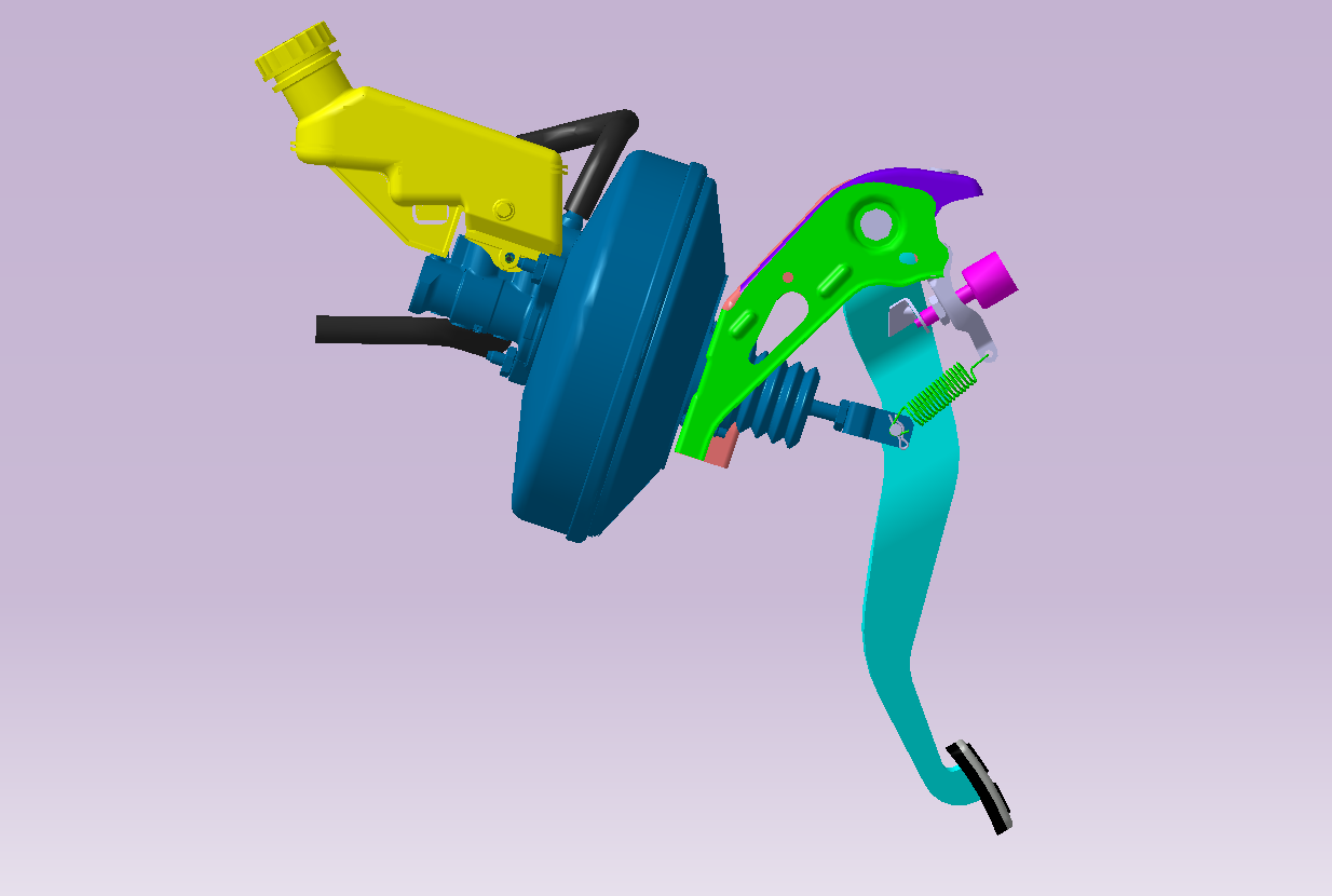 刹车制动真空助力器=646084=85