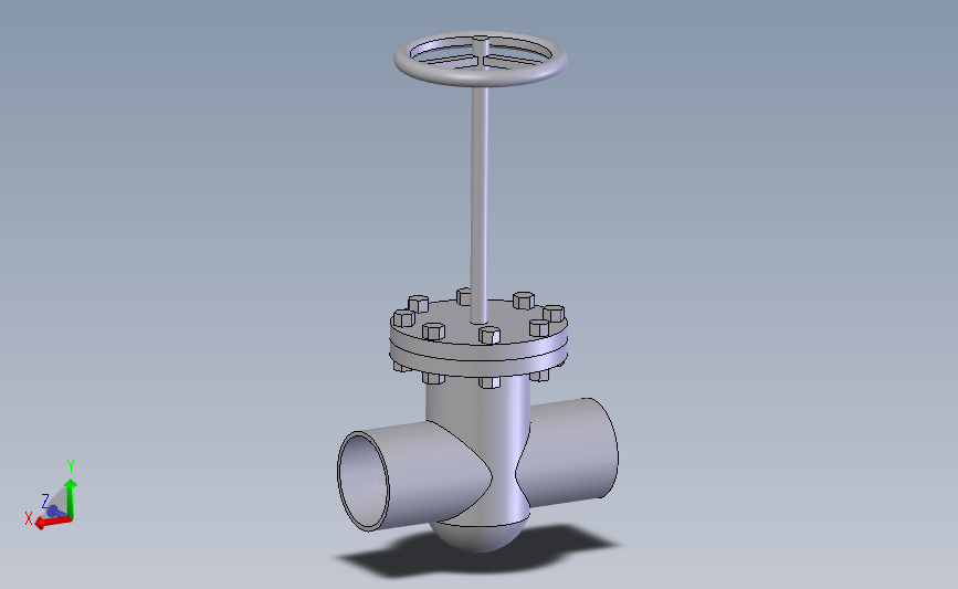 阀门gate valve (asme b16.34) bw - 150-2500