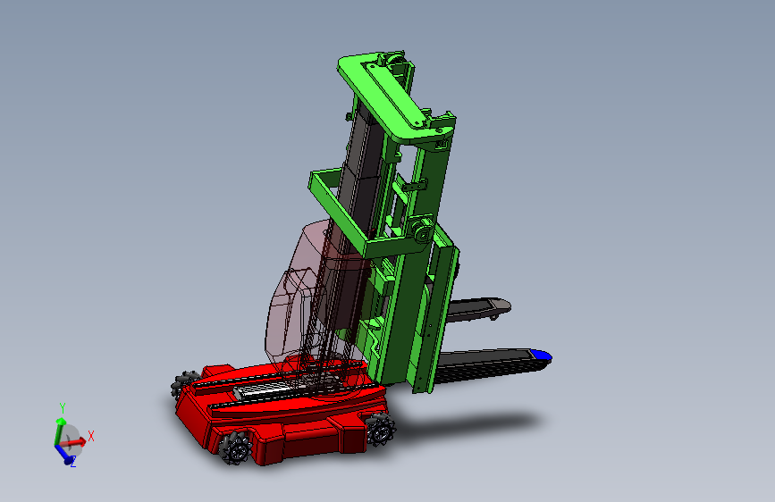 AGV搬运叉车设计=1100953=600