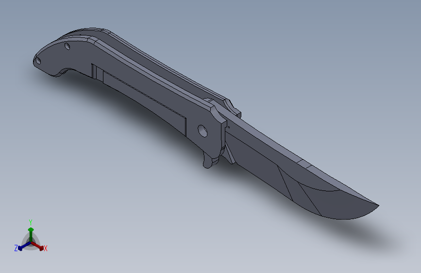 方便携带的折叠刀（刀具）设计模型=232904=30