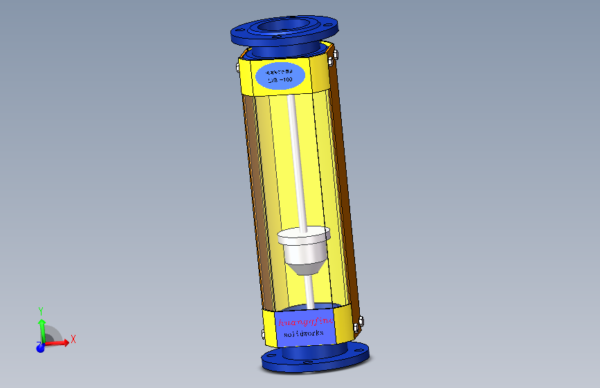 玻璃转子流量计 LZB-100=342746=50