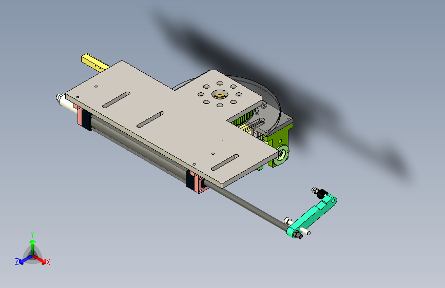 角码转台式多孔攻牙机构