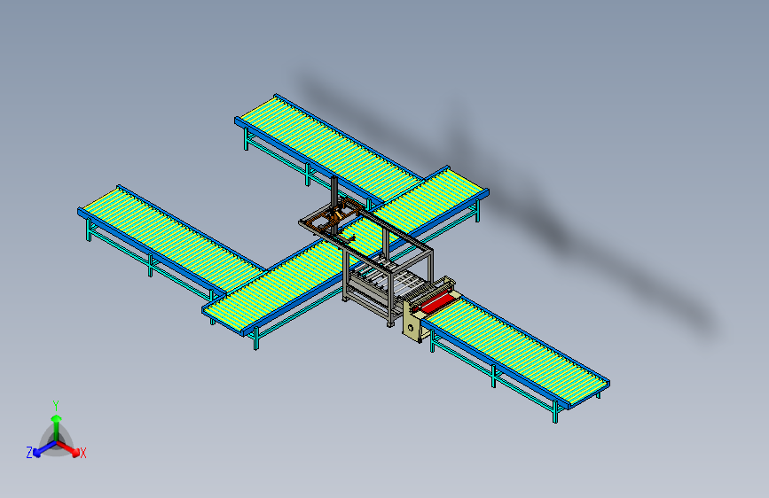 静电地板自动贴膜机设计