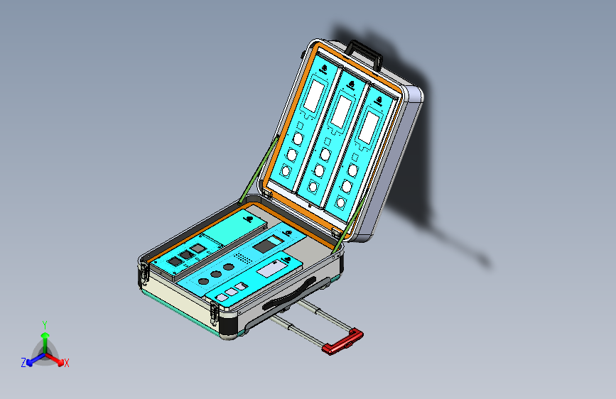 拉杆箱式电梯LIOP展示箱