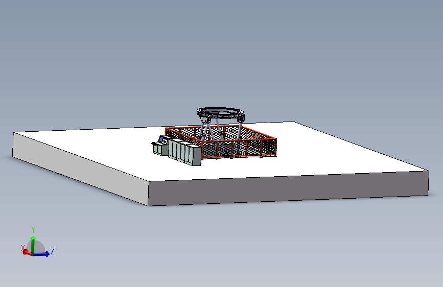 10吨六自由度摇摆震动试验平台 1539311 50