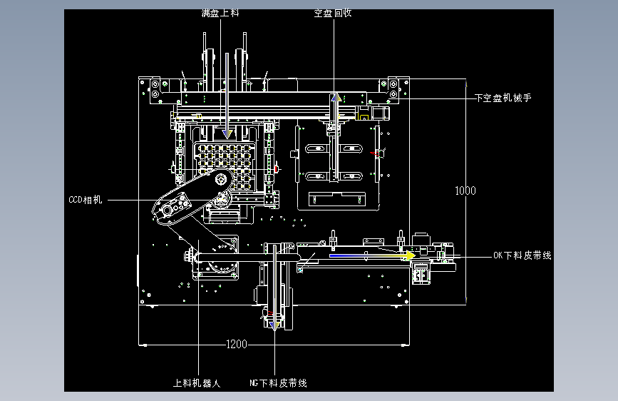 电芯自动上料机方案布局 1655104 40
