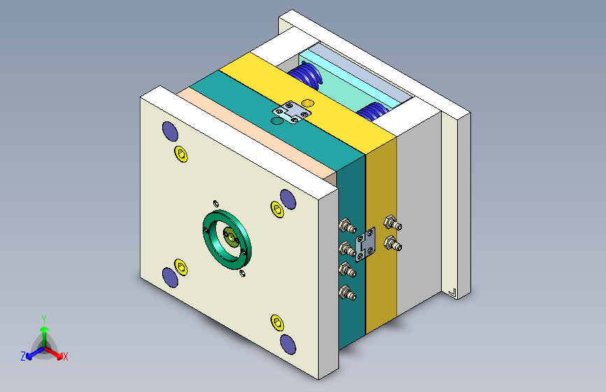 眼镜盒注塑模具设计-一模一腔==1293935=250