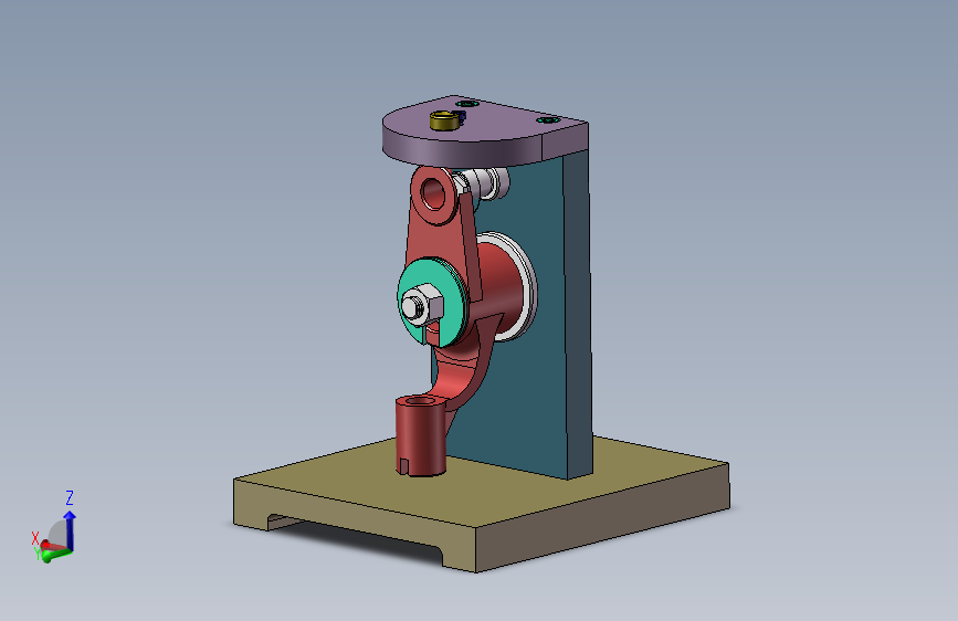 推动架加工工艺及钻M8孔夹具设计（含SW三维图+二维+说明书）