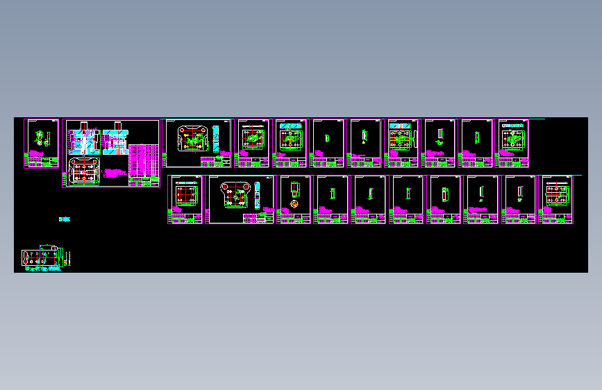 阳极焊片级进模设计874051===1000