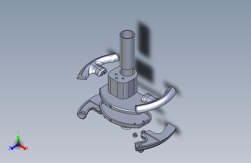 “侦探犬”号超音速车方向盘