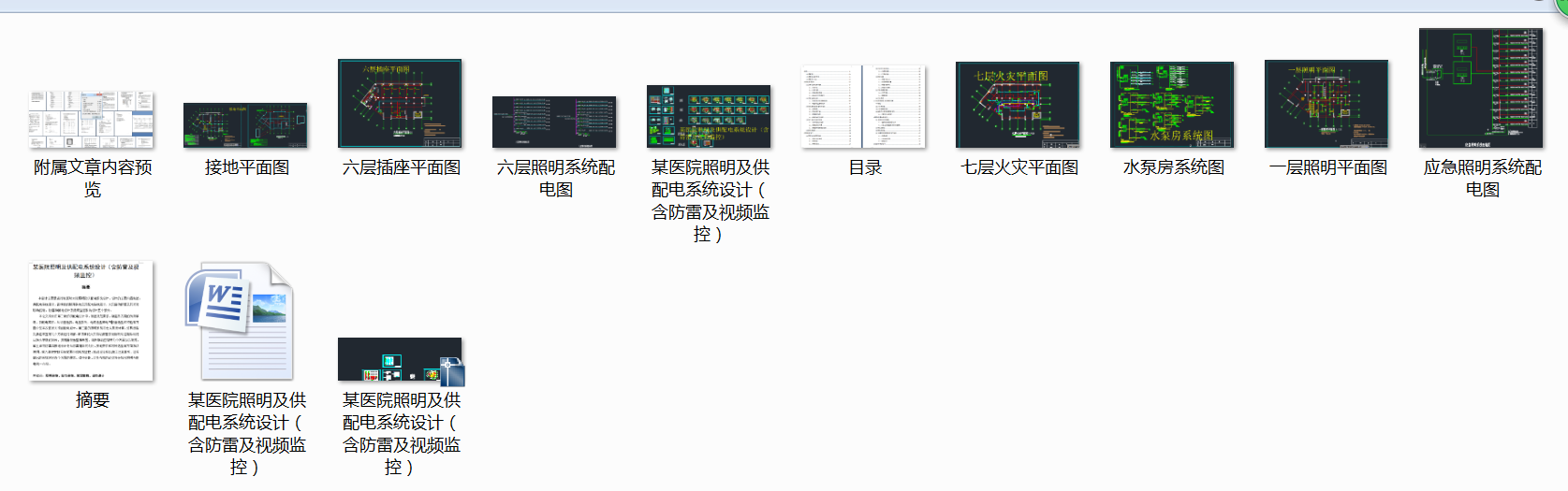 某医院照明及供配电系统设计1484367