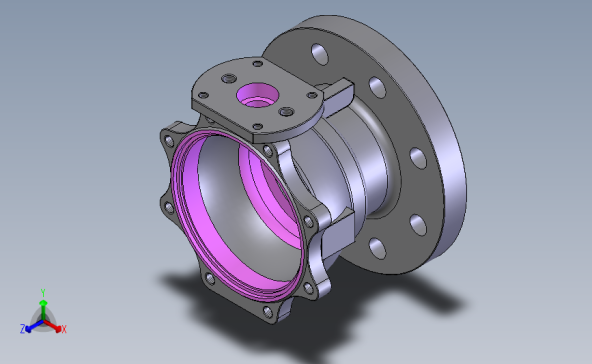 阀门User Library-Flange C300DN100_FC300DN100.BP
