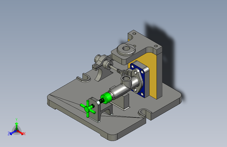 泵缸体加工工艺规程及钻孔夹具设计（优秀含全套CAD图+PROE模型）=207419=80