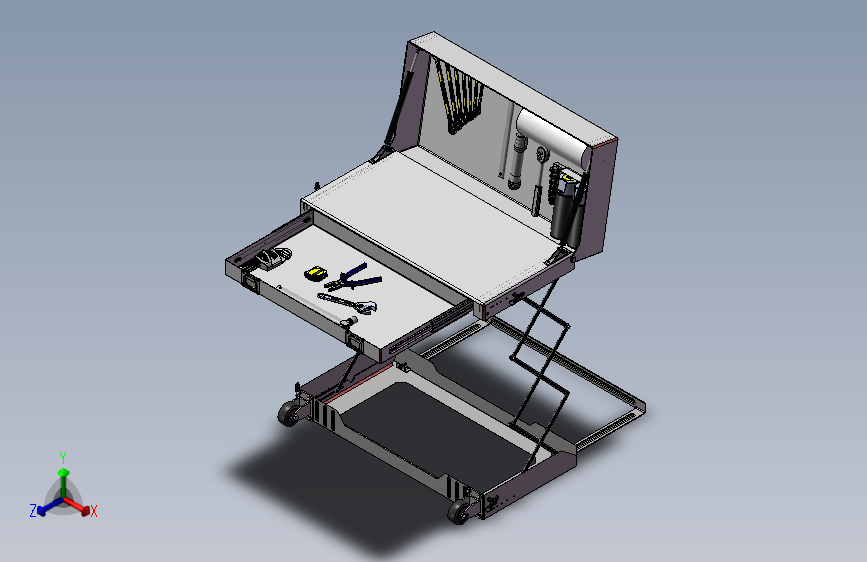 便携式工具桌子箱=38606=25