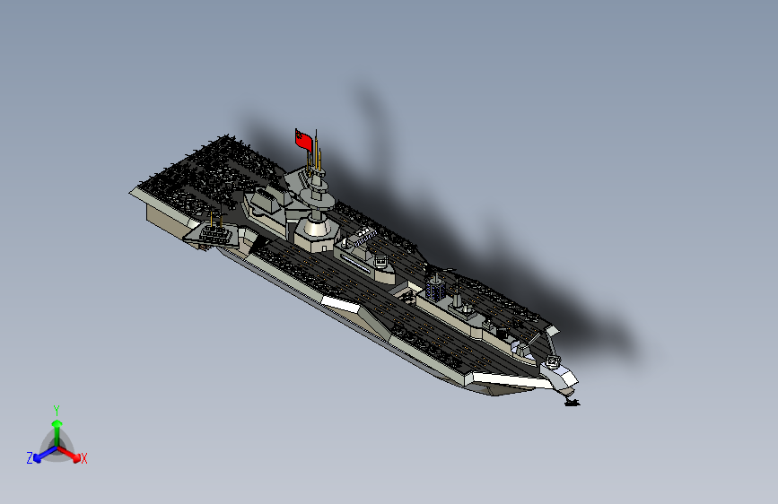 超级航母模型=243315=20