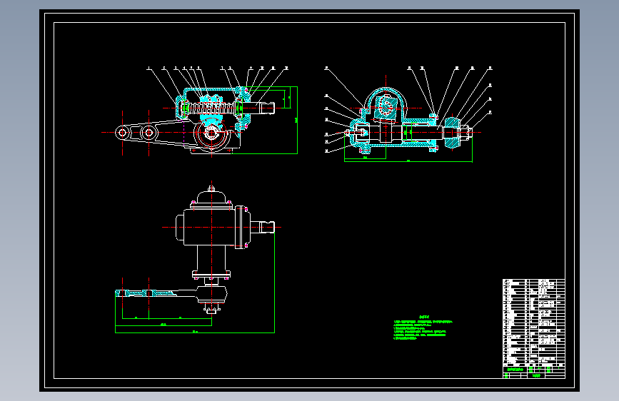 城市SUV汽车循环球式转向系统设计=133195=200