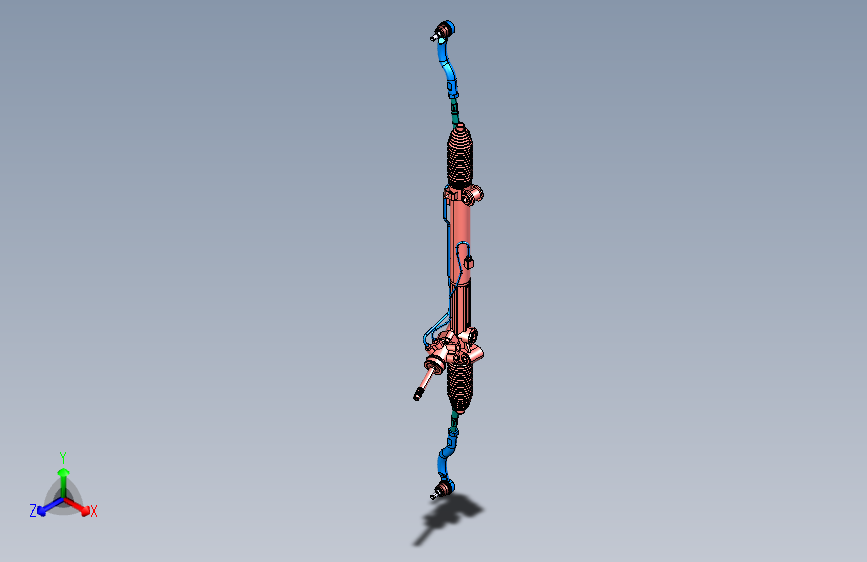 齿轮齿条液压转向器=140537=300