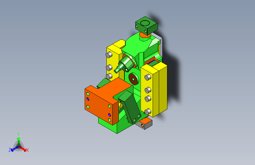 冲压模具结构、拉钩斜契=1300294=50