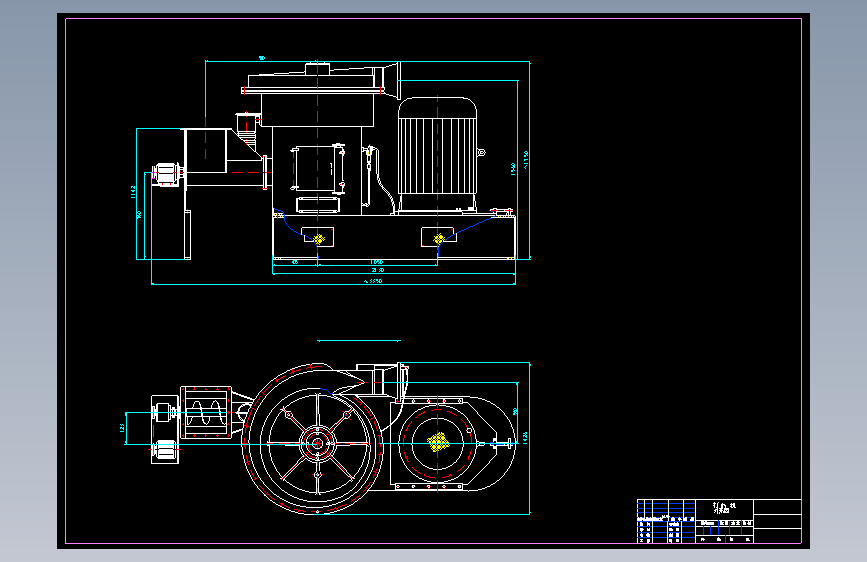 打散机cad外形图=303633=5