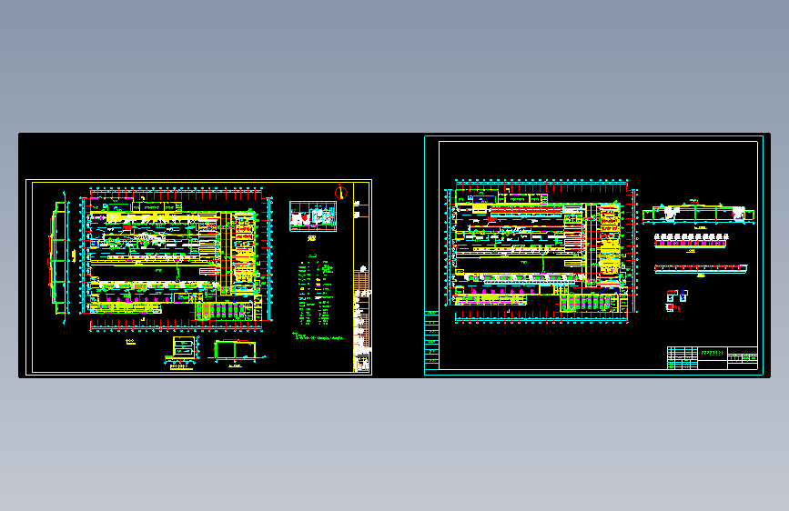 大客车焊装、涂装及总装网架工艺布置图=1127490=250