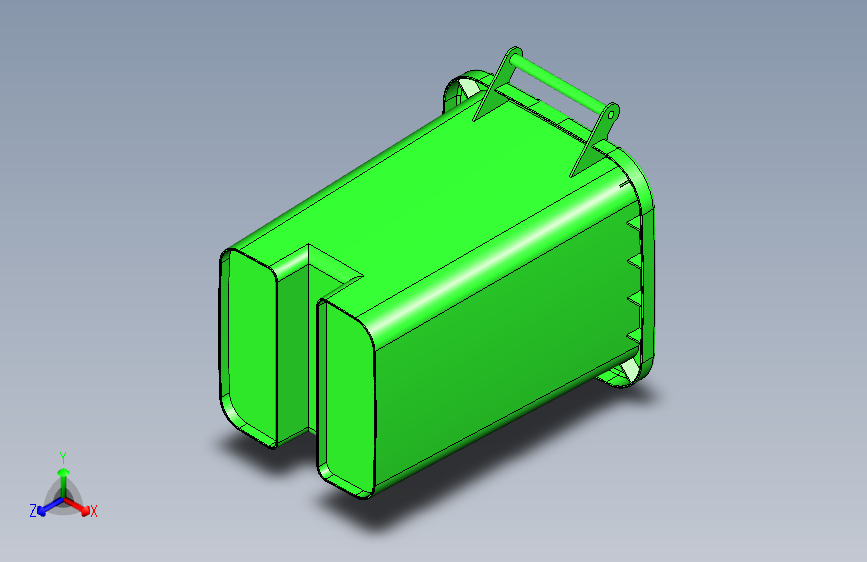 大型工业无盖垃圾桶=854624=60