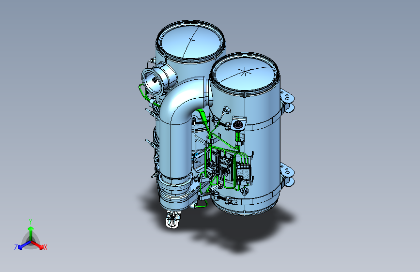 大型客车用国六发动机后处理总成=1478206=200
