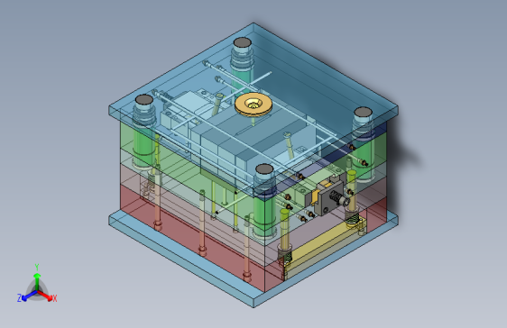带手柄水杯注塑模设计=859597=150