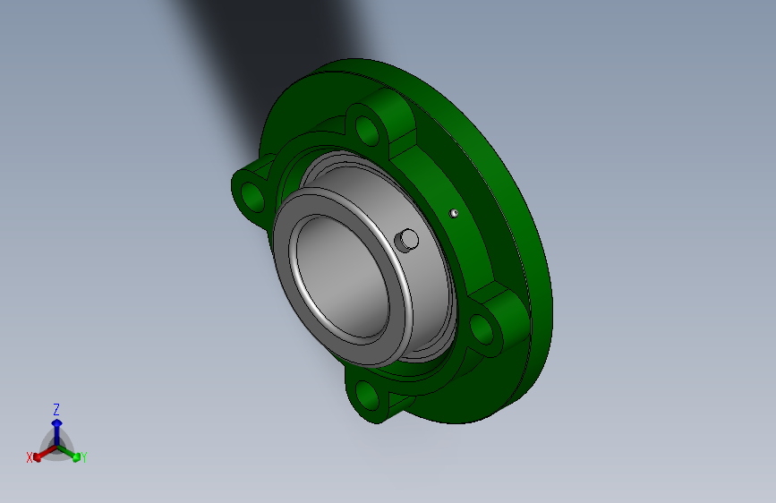 带凸台圆形座外球面球UCFC轴承座201-218=602391=35