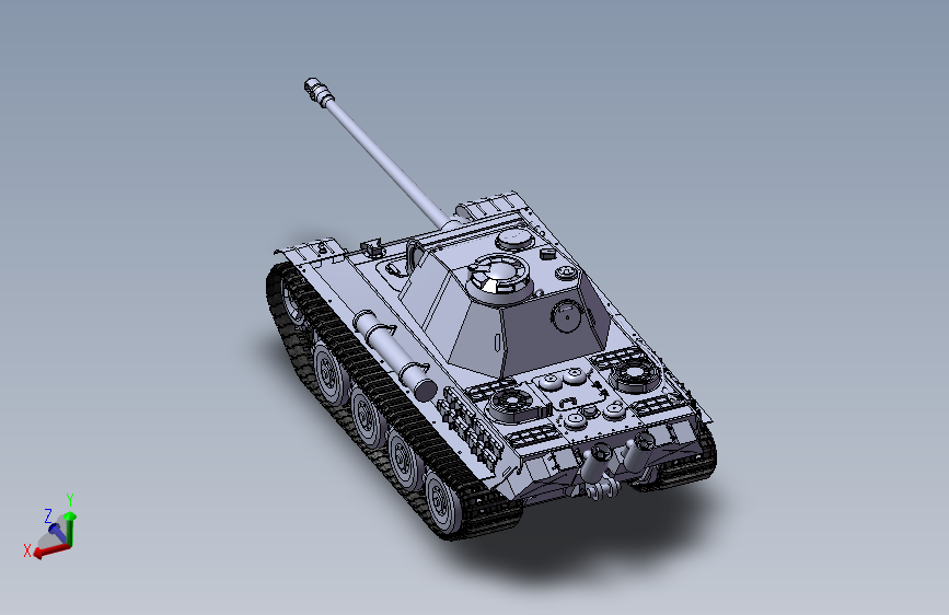 德国坦克之黑豹坦克=91727=10