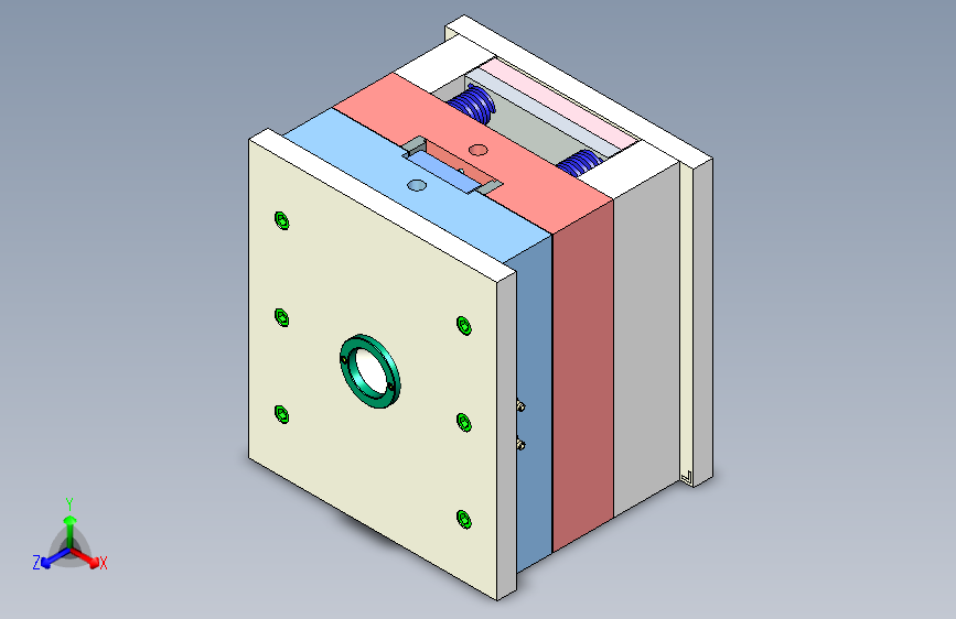 电话机听筒下盖注塑模设计一模两腔=1448315=200