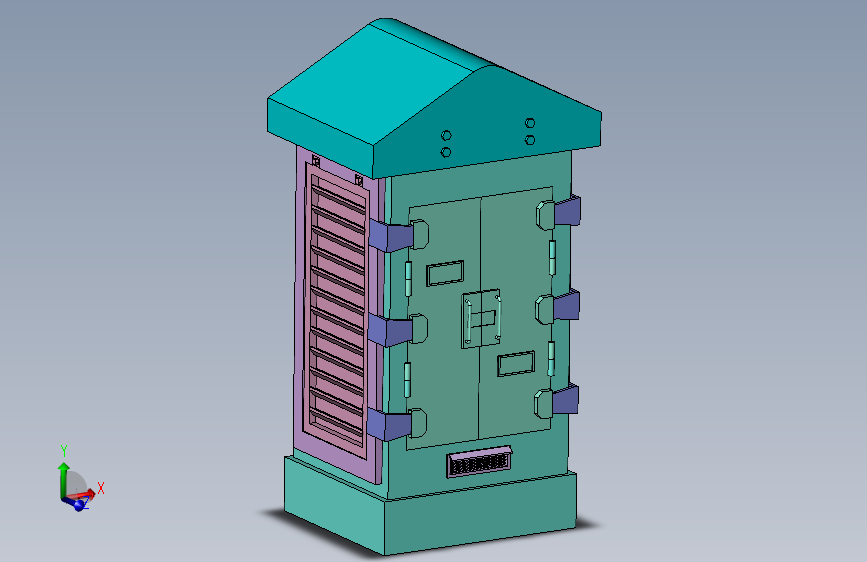 防水防盗安全配电柜=1302445=100