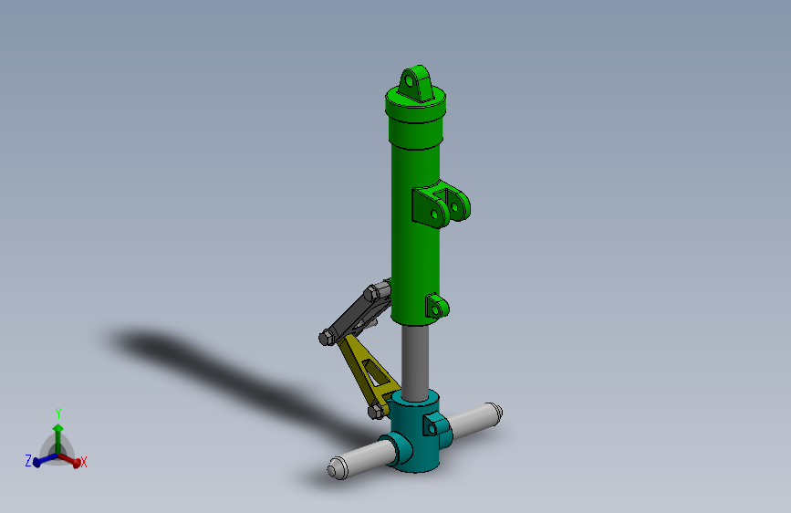 飞机起落架组件模型 =65434=15