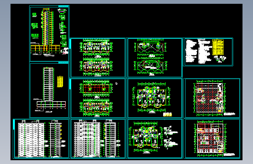 高层住宅楼全套图=110535=20