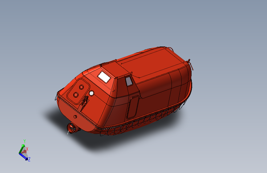 海上救生艇救生船模型=182146=20