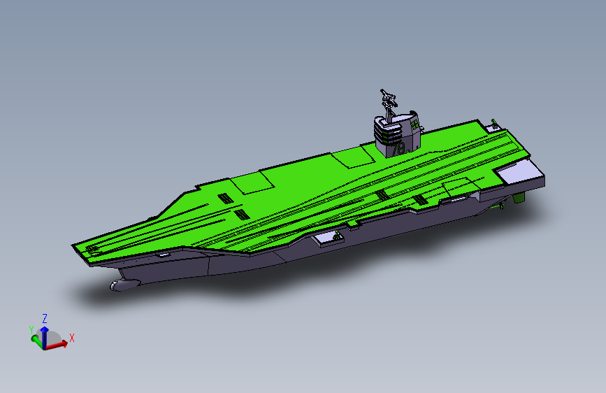 航母战舰设计模型=75958=20