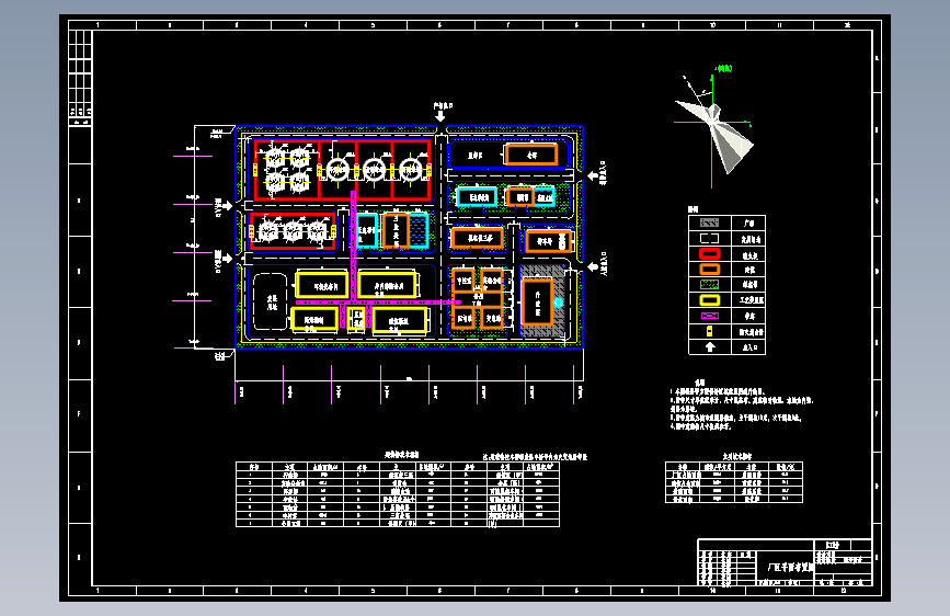 化工厂厂区CAD布置图=904648=20
