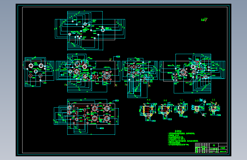 集成阀块零部件CAD图=353713=10