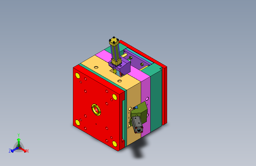 汽车机油盒注塑模具设计