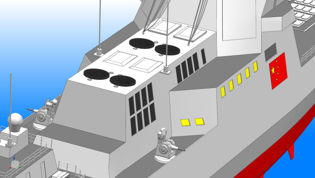 解放军055型驱逐舰原创模型=356045=30