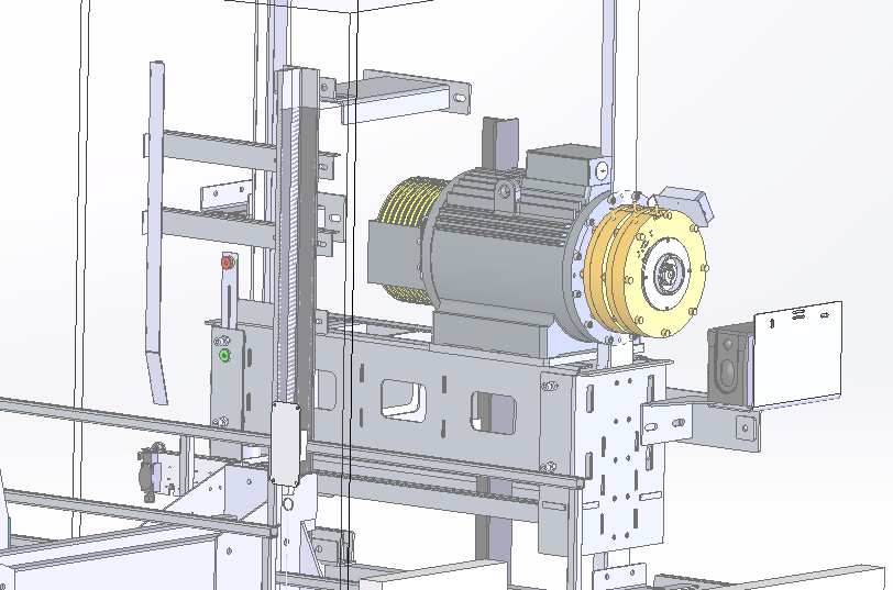 井道电梯轿厢架机构模型设计=737056=50