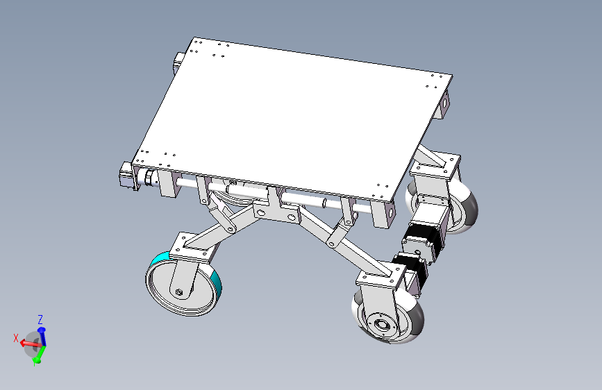 可越障的移动小车模型=421333=40