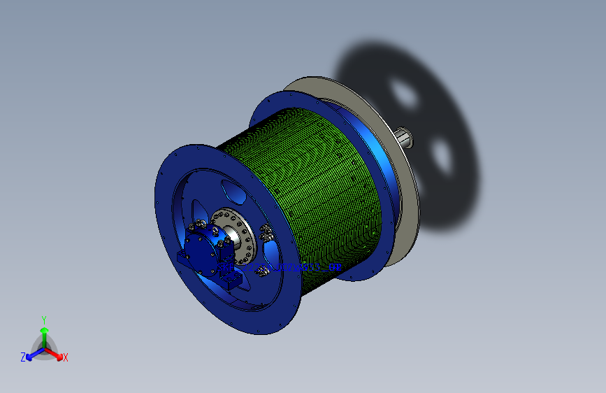 矿用提升绞车主轴装置=1406808=100