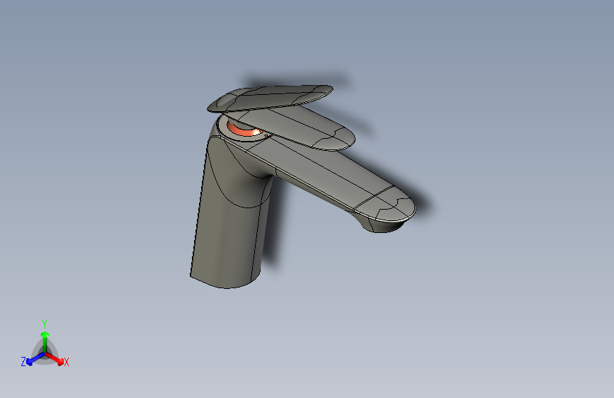 冷热水单孔龙头结构和外观设计=1190112=100